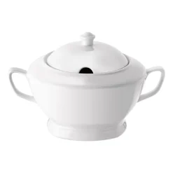 Waza do zupy z porcelany Tadar, 2,5 l, biała