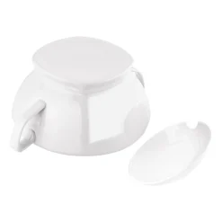 Waza do zupy z porcelany Tadar, 2,5 l, biała