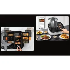 Wielofunkcyjny robot kuchenny Tilswall Home, 1200 W, 21 funkcji, biały