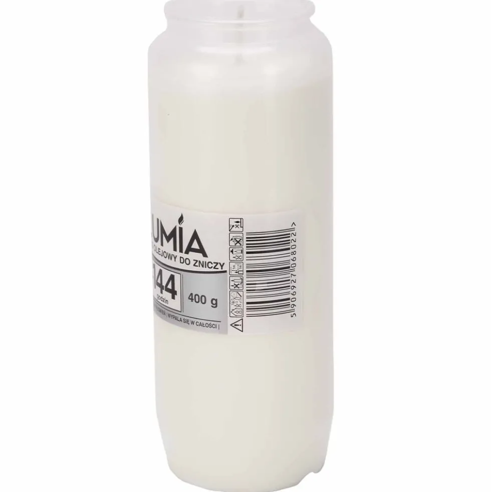 Wkład olejowy do zniczy Lumia, 144 godziny, 400 g, 11 sztuk