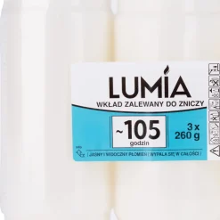Wkład zalewany do zniczy Lumia, 105 godzin, 260 g, 15 sztuk