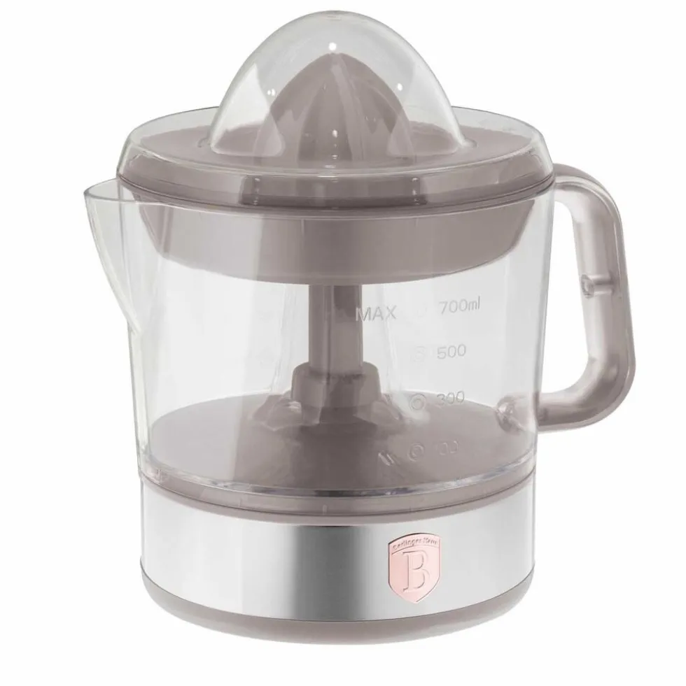 Wyciskarka do cytrusów BerlingerHaus BH/9719, 40 W, 0,7 l, taupe