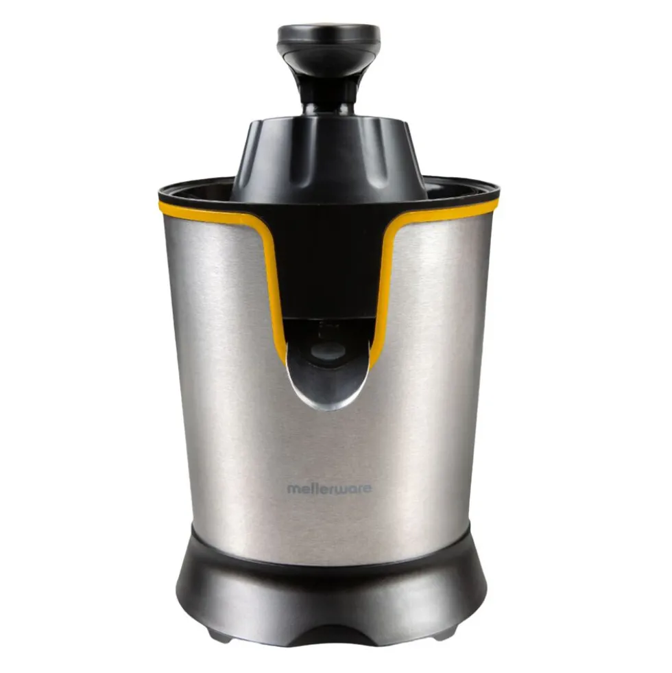 Wyciskarka Mellerware Juicy, 0,65 l, żółta