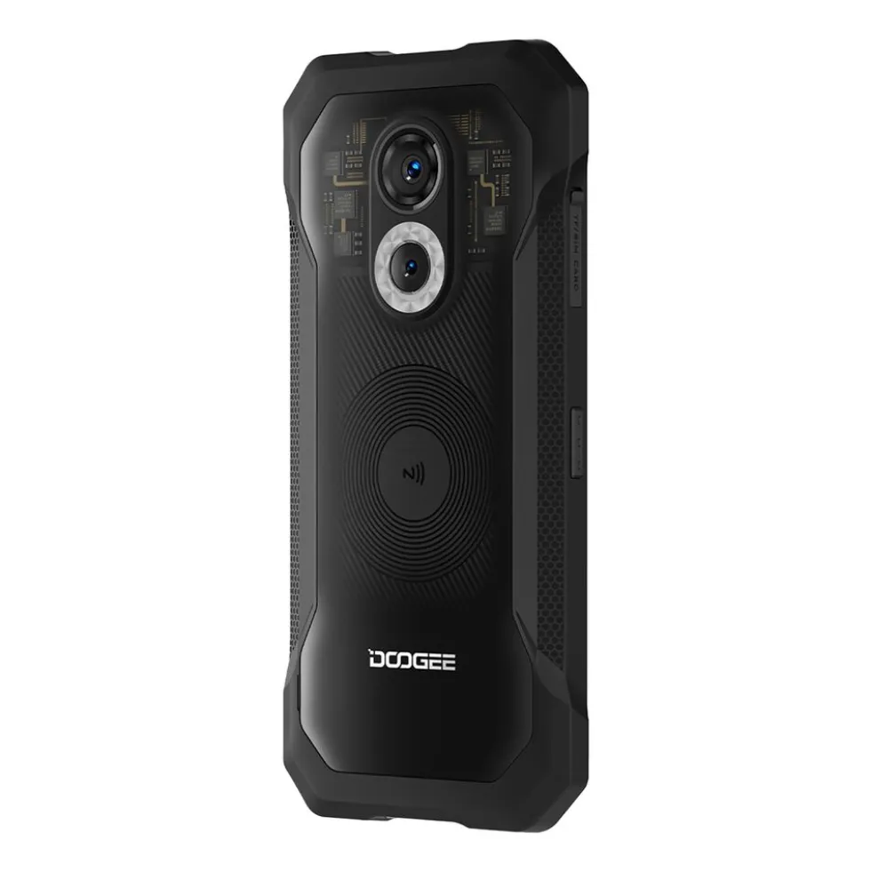 Wzmocniony smartfon Doogee S61 Pro, 8/128 GB, transparentny