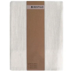 Zasłona na taśmie 140 x 250 cm Restilo Valeta, kremowa