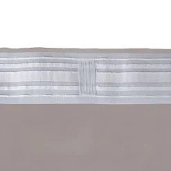 Zasłony na taśmie welwetowe 140 x 250 cm Smukee, 2 szt., szare
