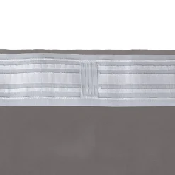 Zasłony na taśmie welwetowe 140 x 250 cm Smukee, 2 szt., grafitowe