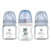 Zestaw 3 butelek Canpol Babies, 120 ml, niebieskie