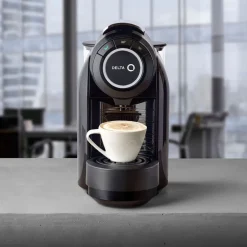 Zestaw do kawy z porcelany Delta Q Qups Cappuccino, 12 elementów, biały