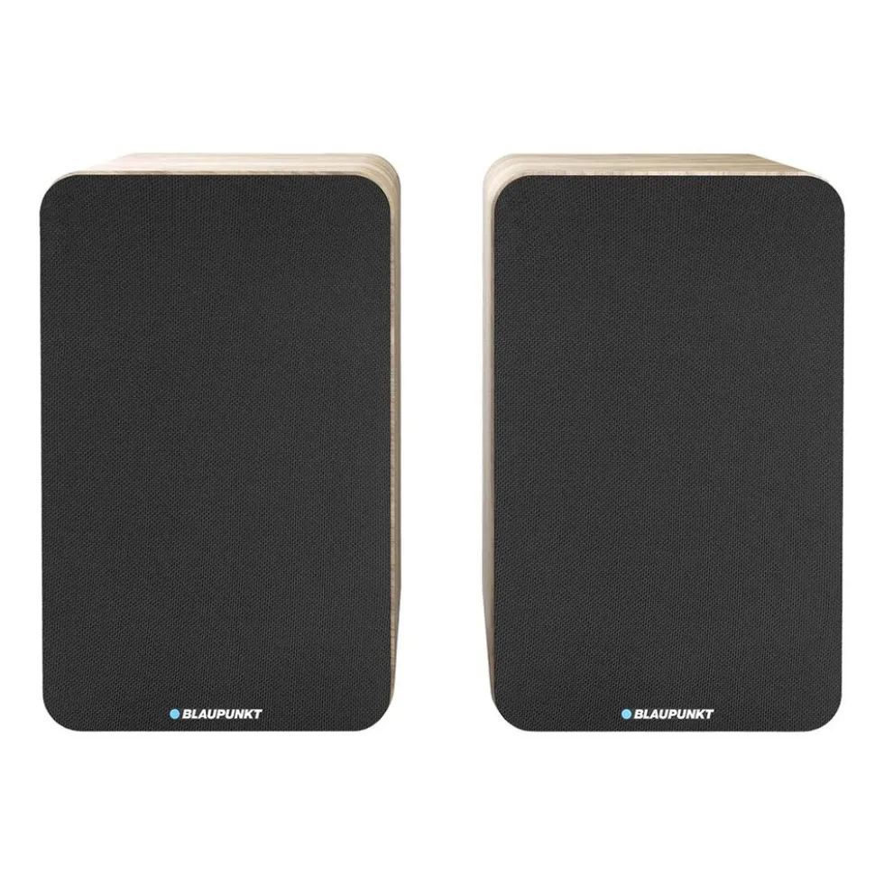 Zestaw 2 głośników półkowych Blaupunkt BS50OK, 2 x 25 W, dębowe