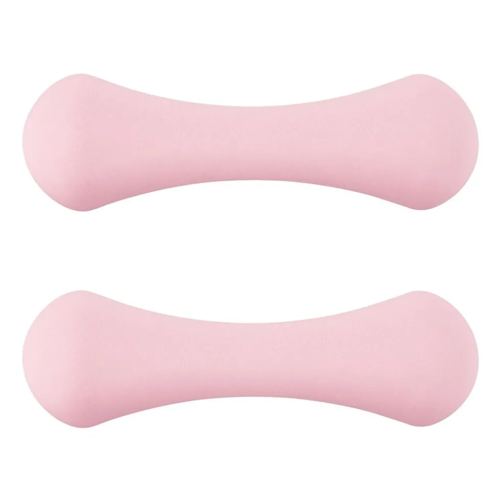 Zestaw hantli Spokey Bone, 2 x 2 kg, różowe