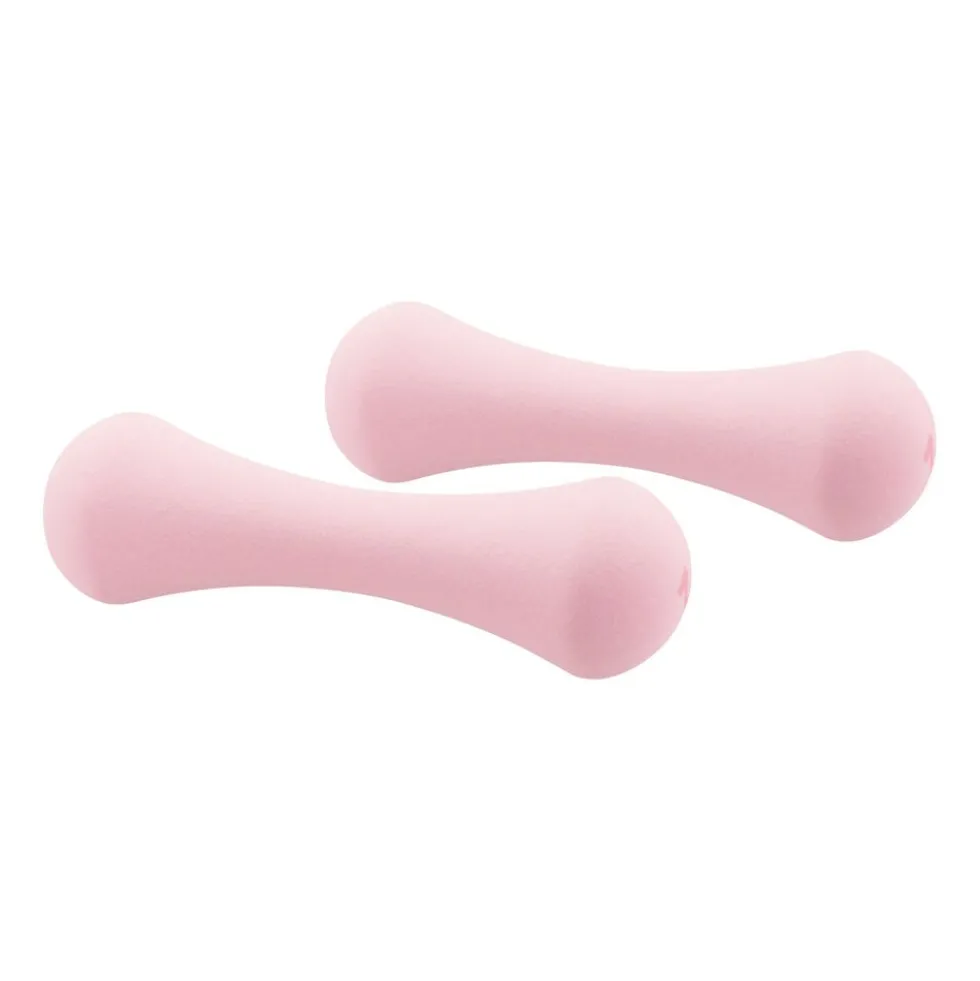 Zestaw hantli Spokey Bone, 2 x 2 kg, różowe