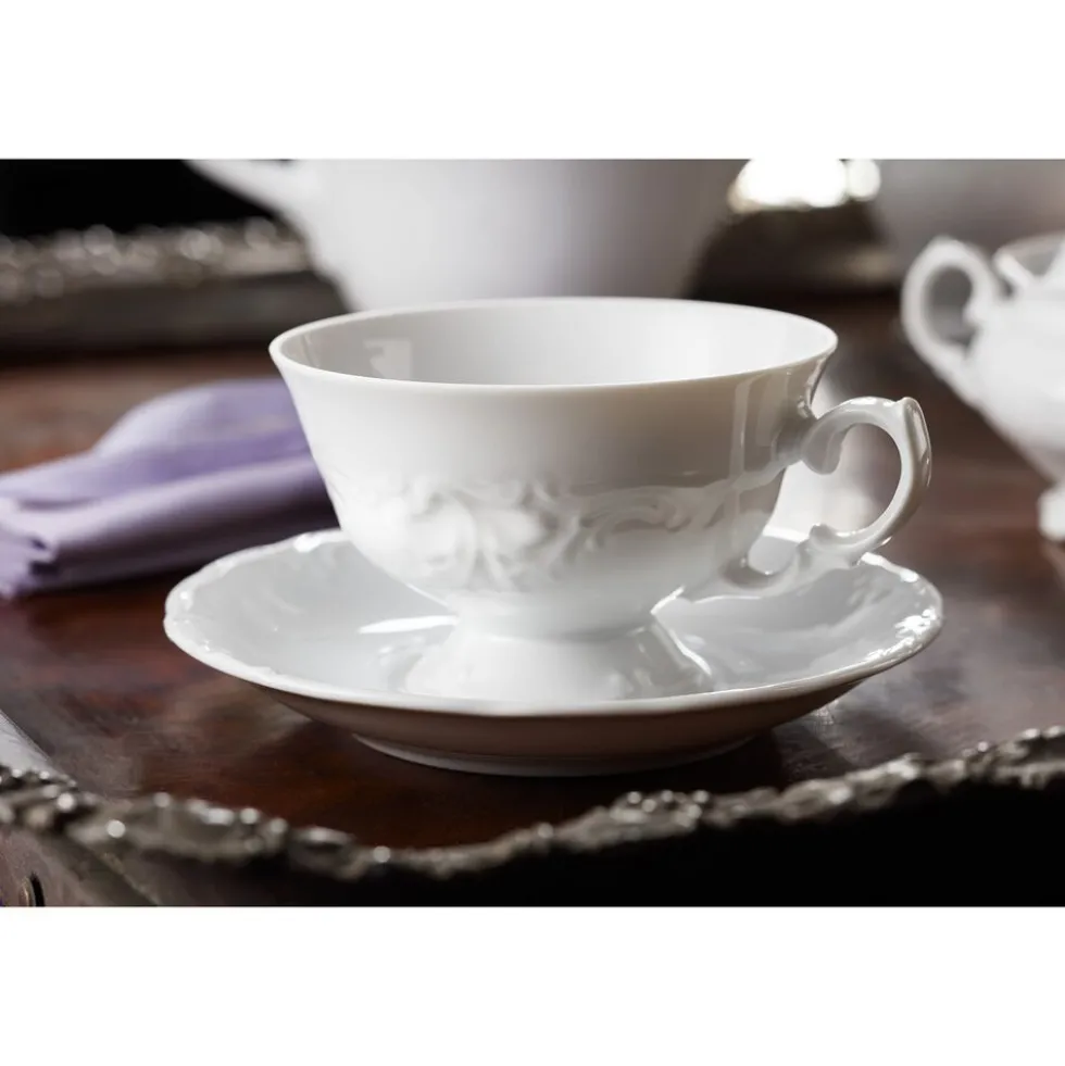 Zestaw kawowy z porcelany Chodzież Fryderyka, 180 ml, 12 elementów