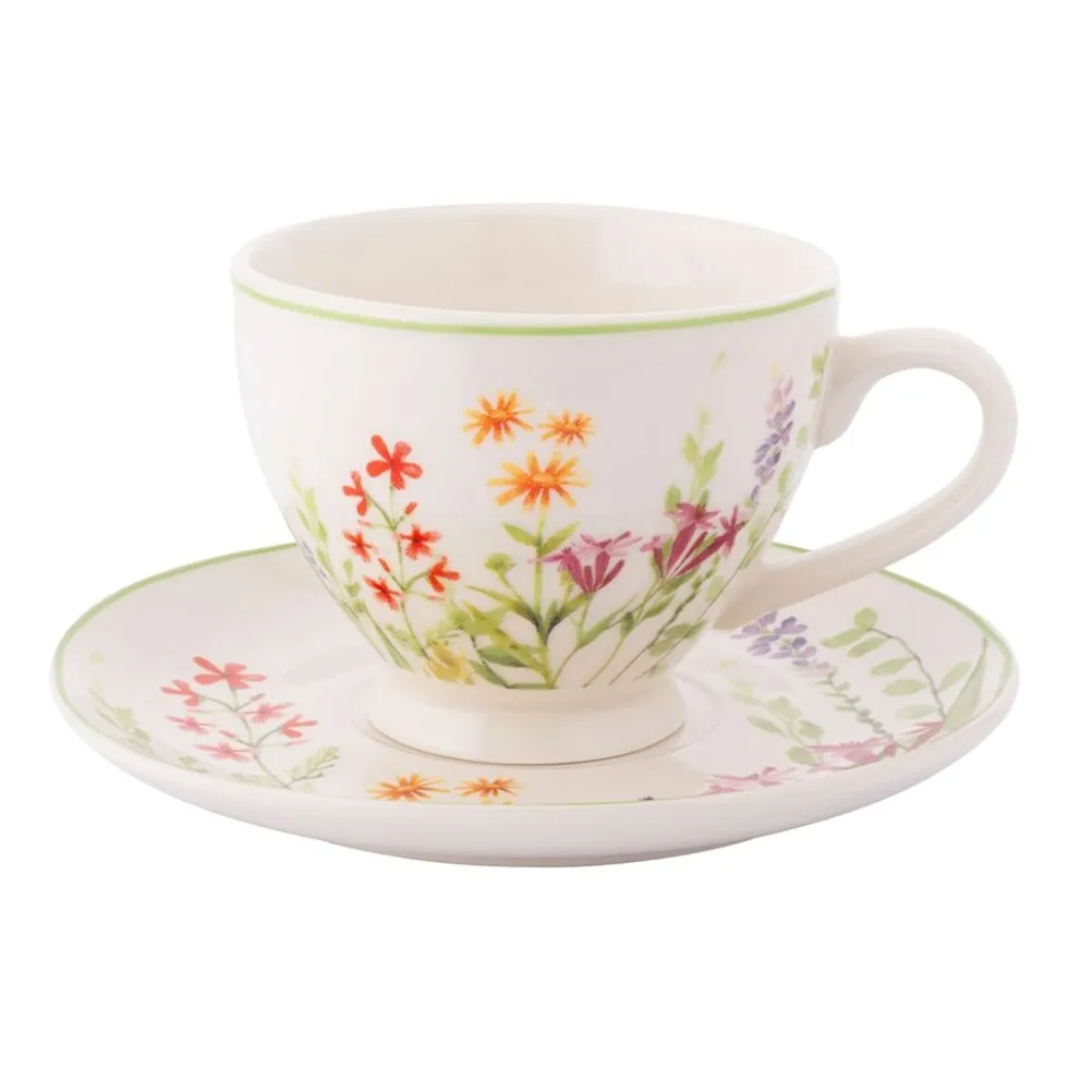 Zestaw śniadaniowy dla 2 osób Altom Design Herbal, 6 elementów