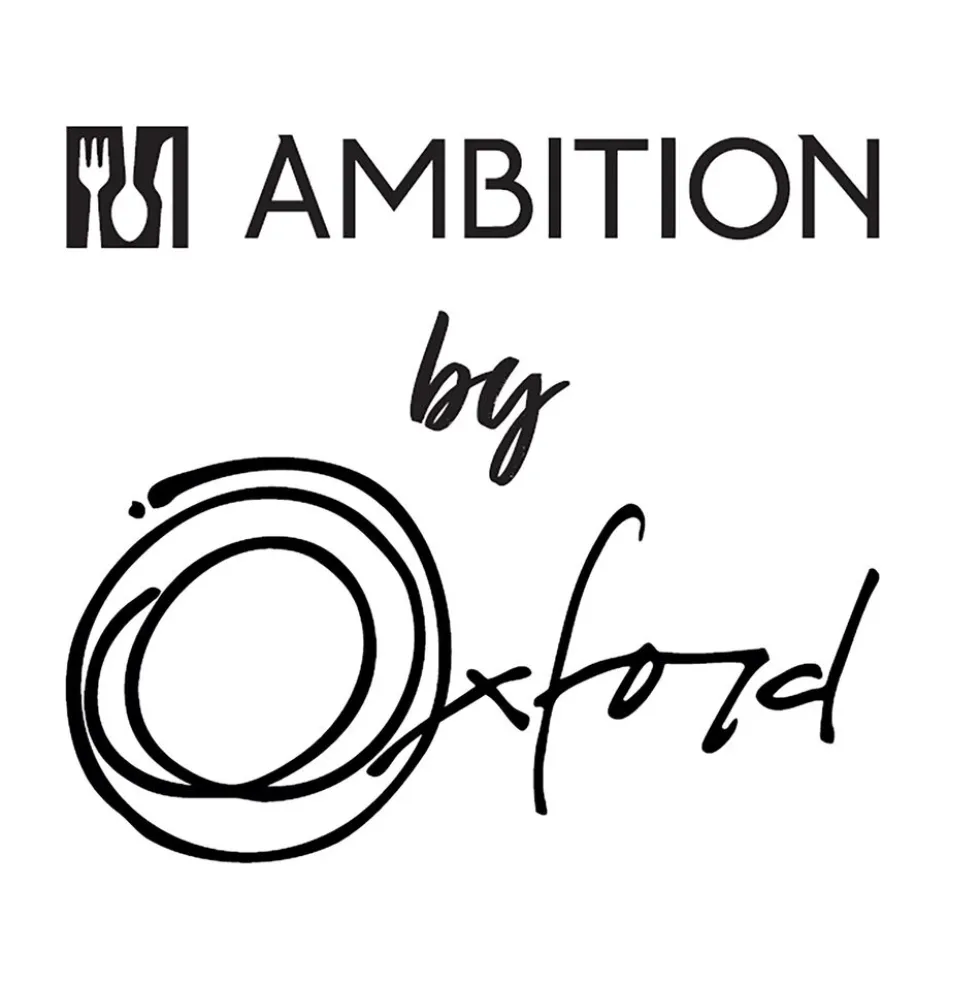Zestaw obiadowy na 4 osoby Ambition by Oxford, 12 elementów, beżowy