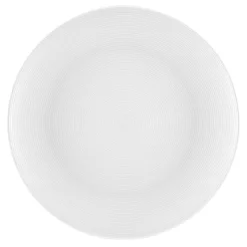 Zestaw obiadowy z porcelany na 6 osób Lubiana Modern, 18 elementów, biały