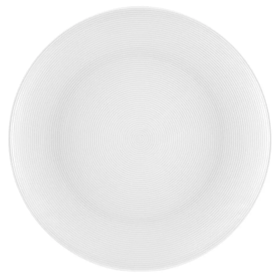 Zestaw obiadowy z porcelany na 6 osób Lubiana Modern, 18 elementów, biały