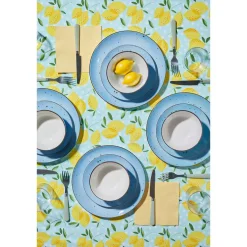 Zestaw obiadowy z porcelany na 4 osoby MG Home Gemma Blue, 12 elementów, niebieski