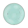 Zestaw obiadowy z porcelany na 4 osoby MG Home Gemma Green, 12 elementów, zielony