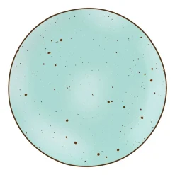Zestaw obiadowy z porcelany na 4 osoby MG Home Gemma Green, 12 elementów, zielony