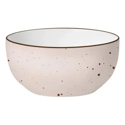 Zestaw obiadowy z porcelany na 4 osoby MG Home Gemma Pink, 12 elementów, różowy