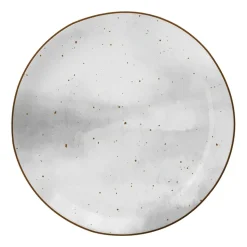 Zestaw obiadowy z porcelany na 6 osób MG Home Antico, 18 elementów, szary