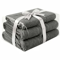 Zestaw ręczników frotte Art Soft Home Olimp, 500 g/m², 3 szt., szare