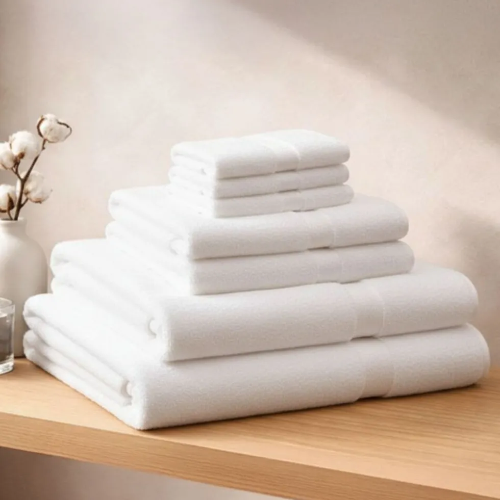 Zestaw ręczników frotte Art Soft Home, 460 g/m², 8 szt., białe