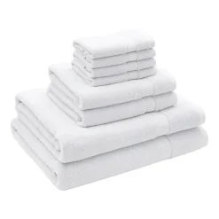 Zestaw ręczników frotte Art Soft Home, 460 g/m², 8 szt., białe