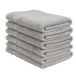 Zestaw ręczników frotte Art Soft Home, 500 g/m², 40 x 70 cm, 6 szt., szare