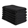Zestaw ręczników frotte Art Soft Home, 500 g/m², 40 x 70 cm, 6 szt., czarne
