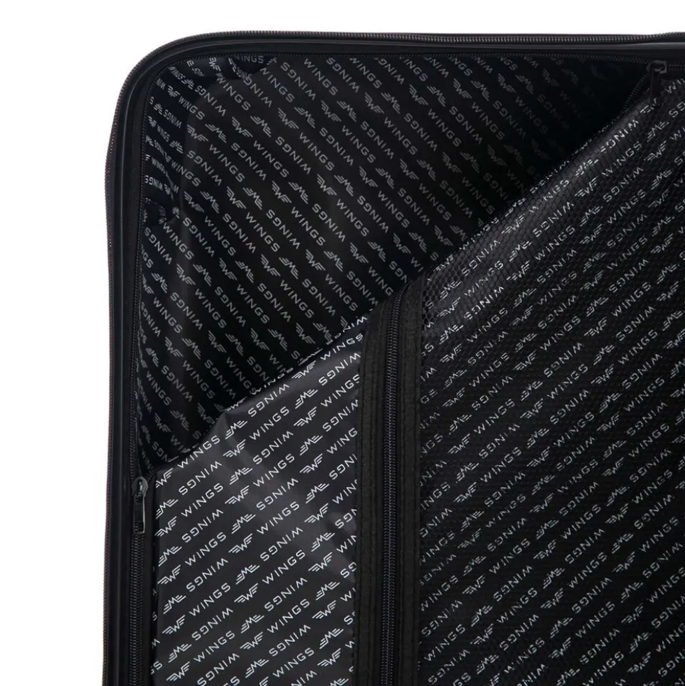 Zestaw walizek Wings Coot, 3 szt., czarne
