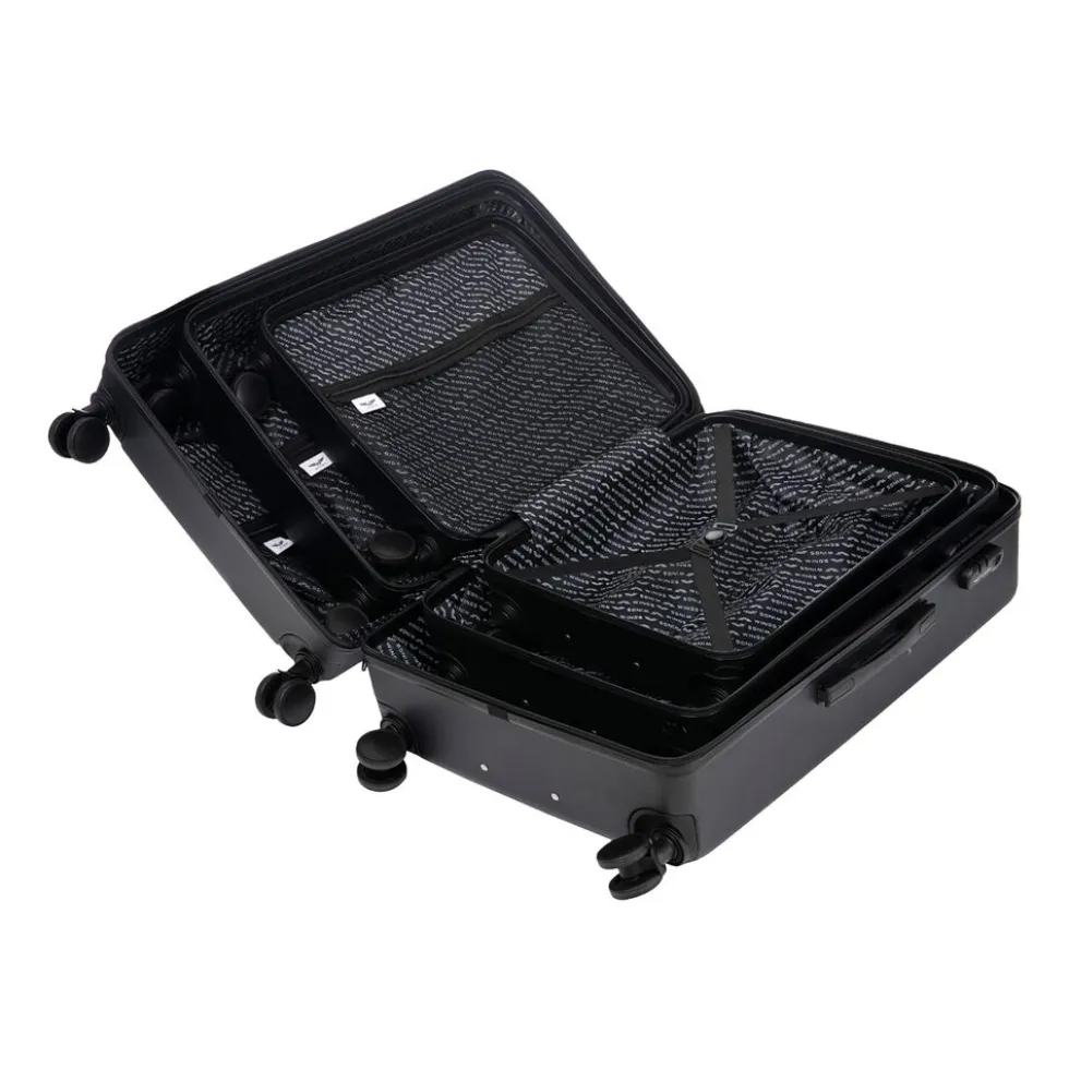 Zestaw walizek Wings Coot, 3 szt., czarne