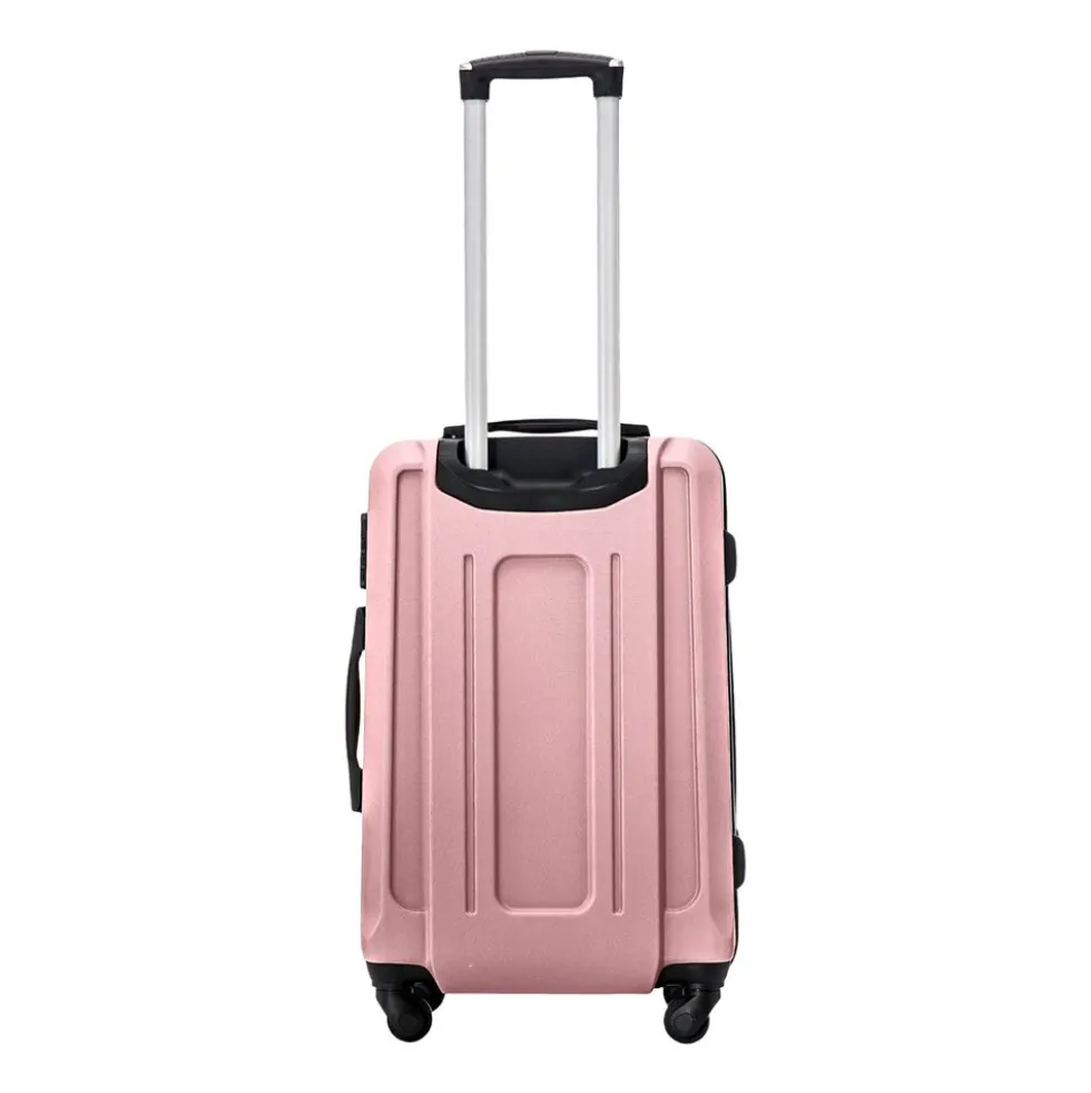 Zestaw walizek Wings Kestrel, 3 szt., rose gold