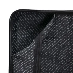 Zestaw walizek Wings Merlin z policarbonu, 3 szt., czarne