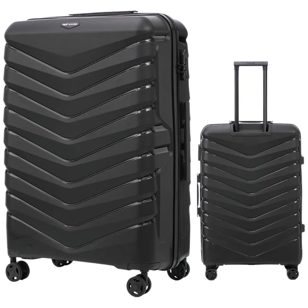 Zestaw walizek Wings Phoenix, 3 szt., czarne
