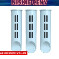 Zestaw wkadów filtrujacych Dafi, do butelki, 3 szt., dove blue