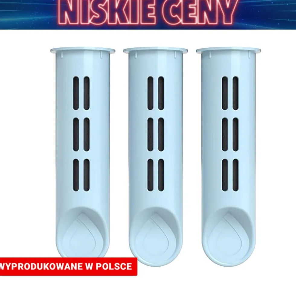 Zestaw wkadów filtrujacych Dafi, do butelki, 3 szt., dove blue
