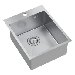 Zlewozmywak Root Chef Moon Mini, 40 x 50 x 20 cm, stalowy